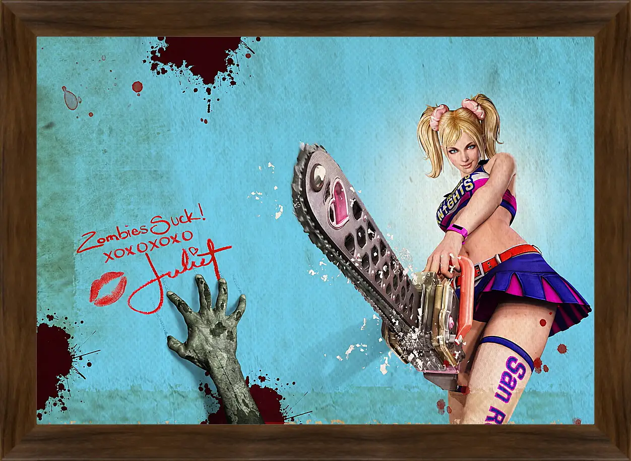 Картина в раме - Lollipop Chainsaw
