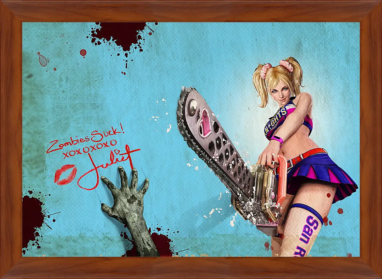 Картина в раме - Lollipop Chainsaw
