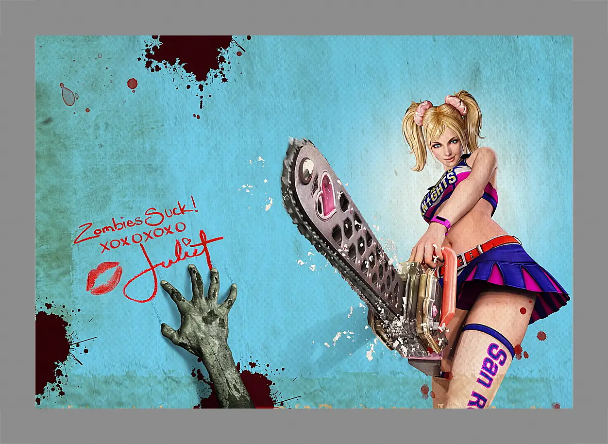 Картина в раме - Lollipop Chainsaw
