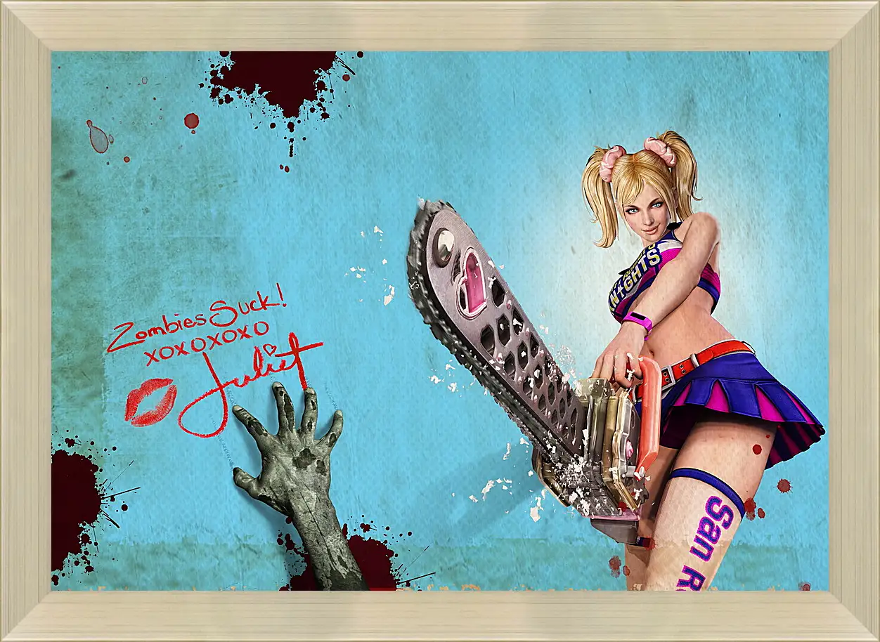 Картина в раме - Lollipop Chainsaw
