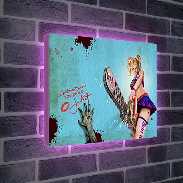 Лайтбокс световая панель - Lollipop Chainsaw
