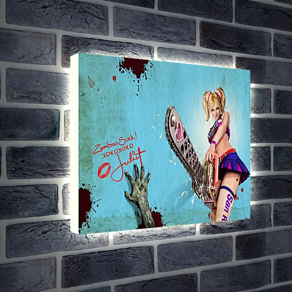 Лайтбокс световая панель - Lollipop Chainsaw
