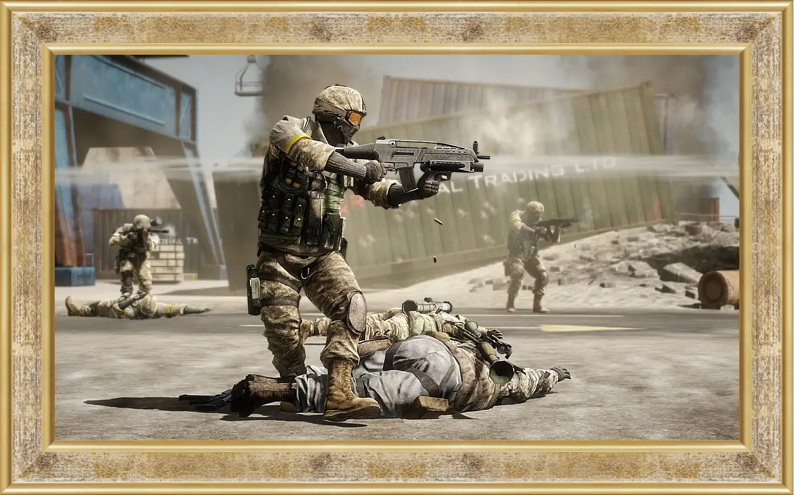 Картина в раме - Battlefield: Bad Company 2