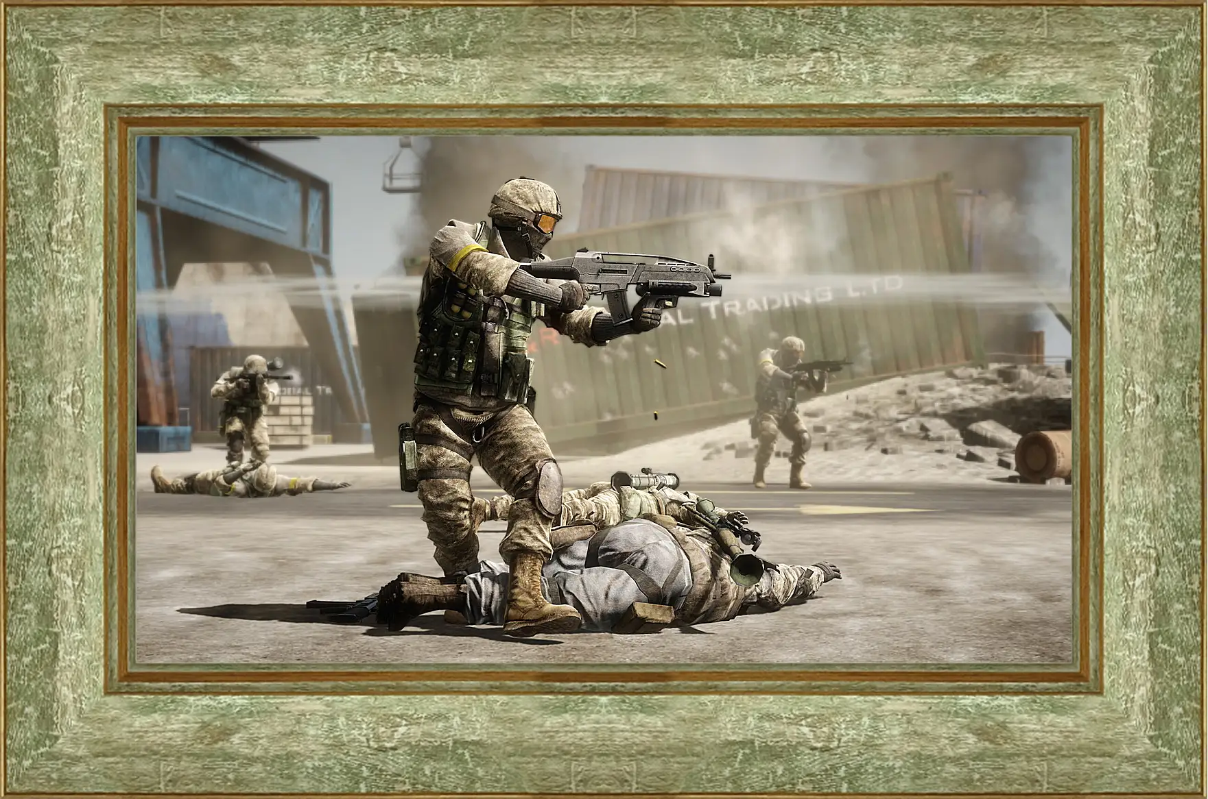 Картина в раме - Battlefield: Bad Company 2