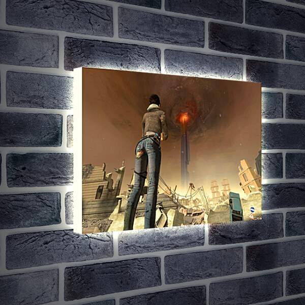 Лайтбокс световая панель - Half-Life 2
