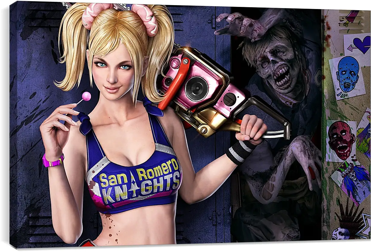 Постер и плакат - Lollipop Chainsaw
