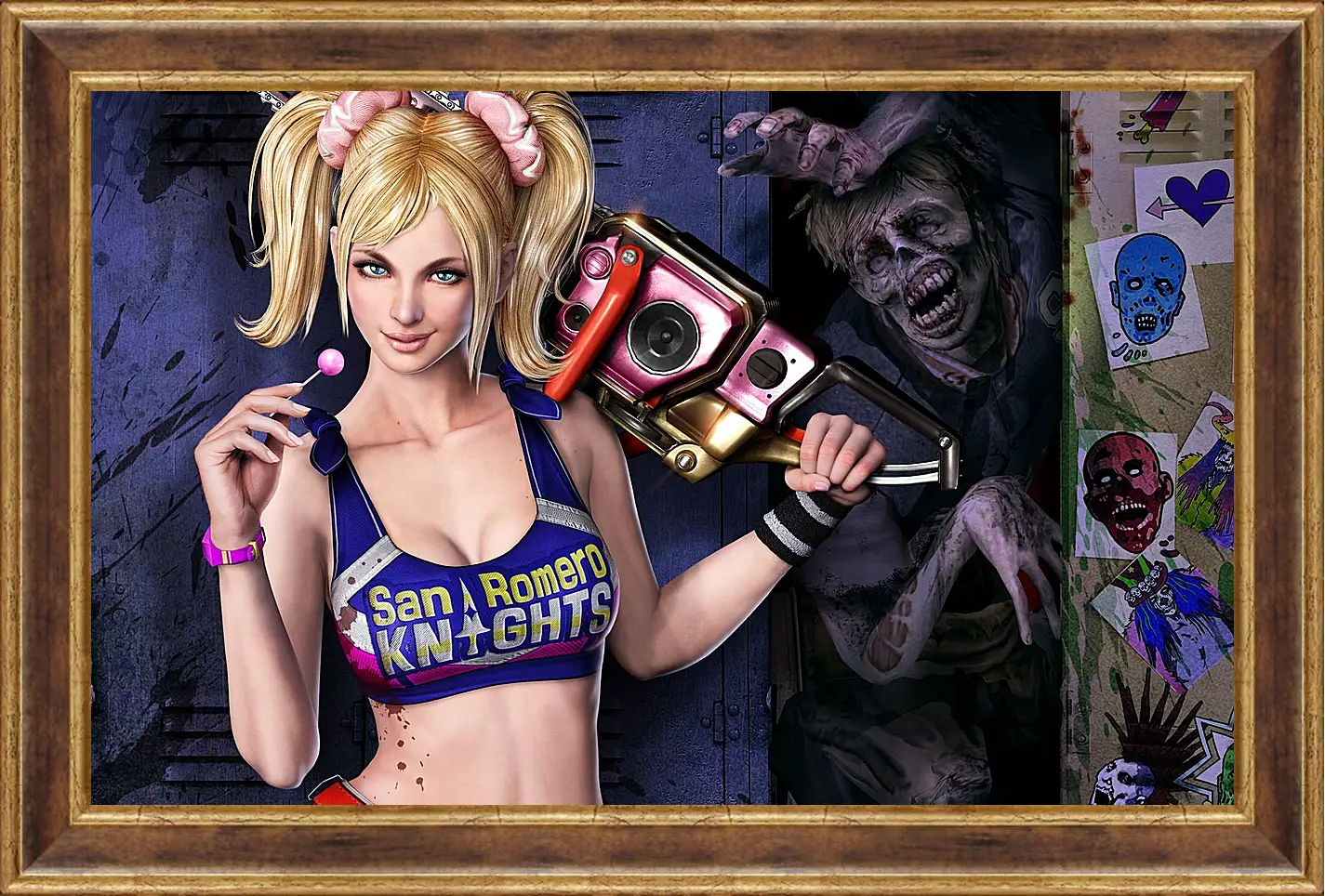 Картина в раме - Lollipop Chainsaw
