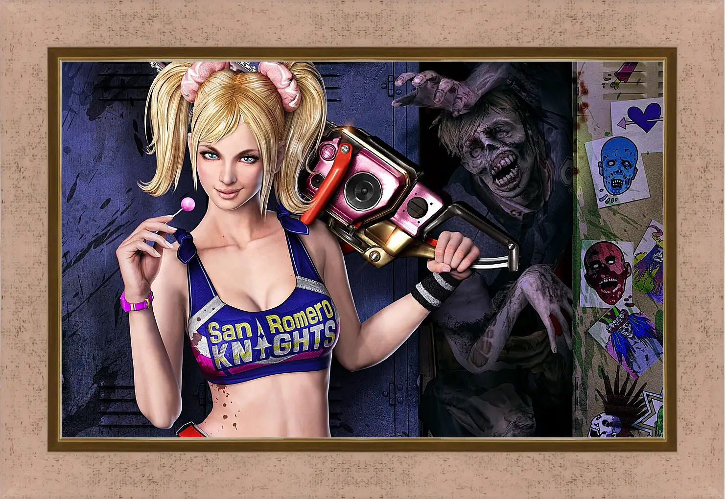 Картина в раме - Lollipop Chainsaw
