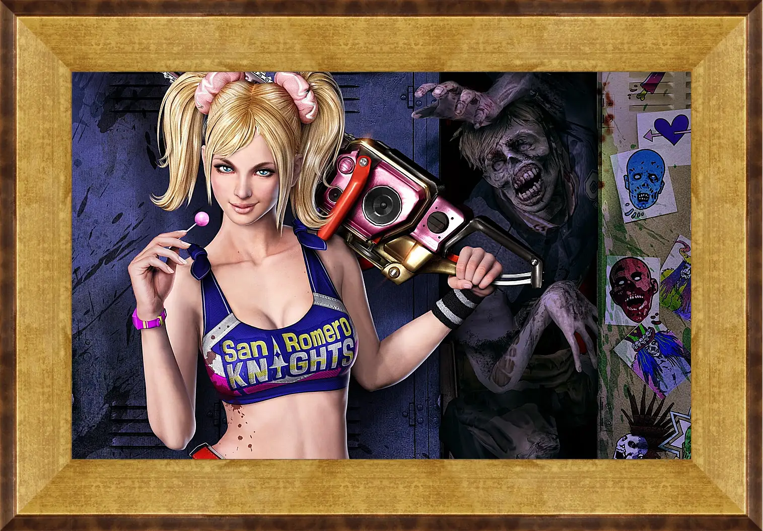 Картина в раме - Lollipop Chainsaw
