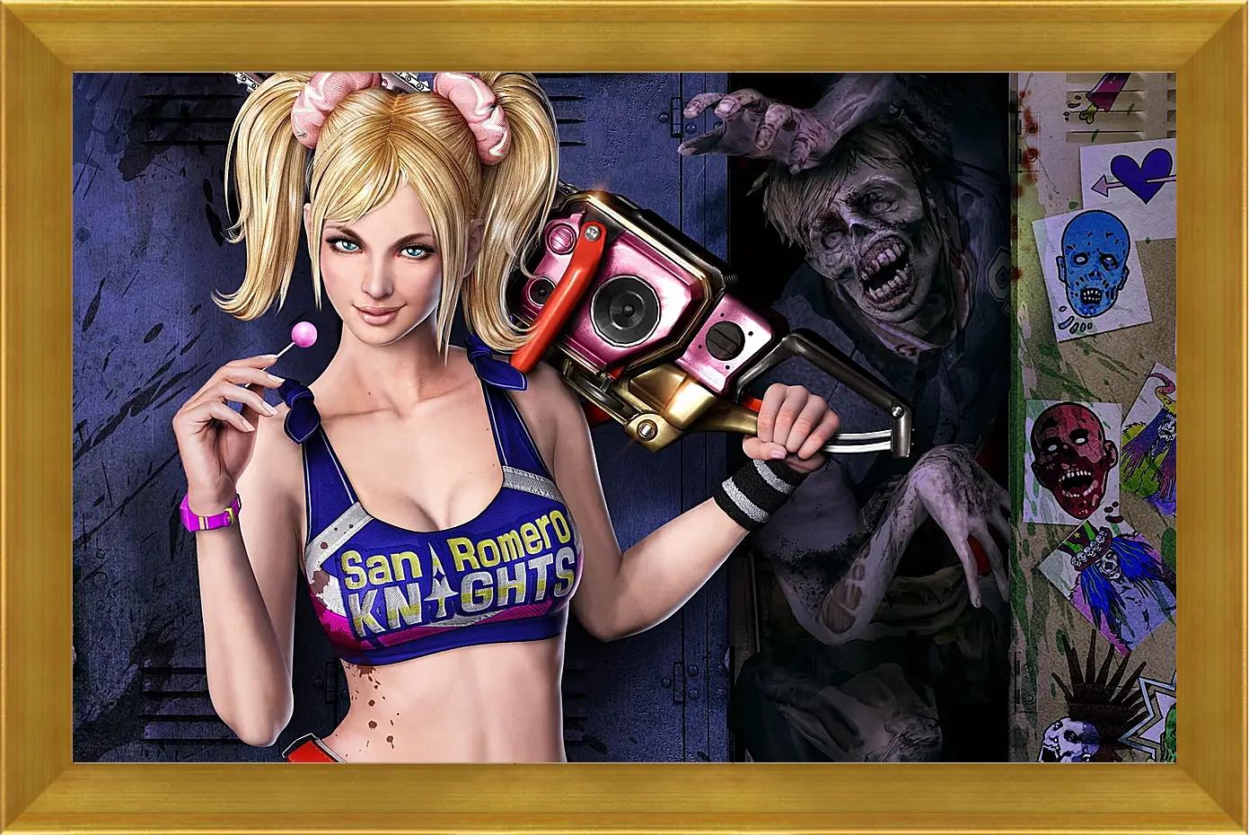 Картина в раме - Lollipop Chainsaw
