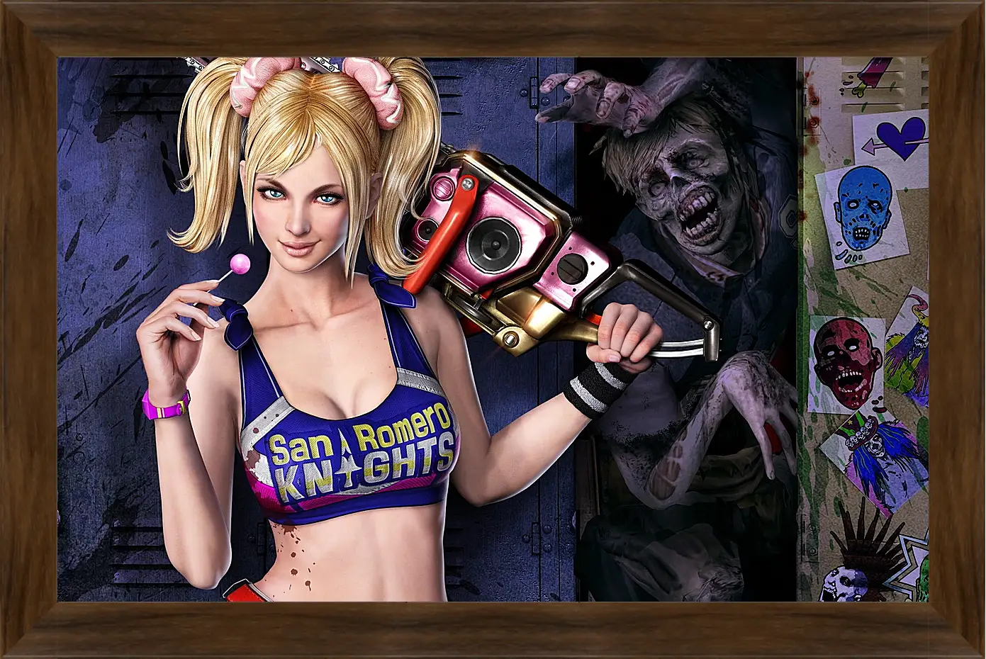 Картина в раме - Lollipop Chainsaw
