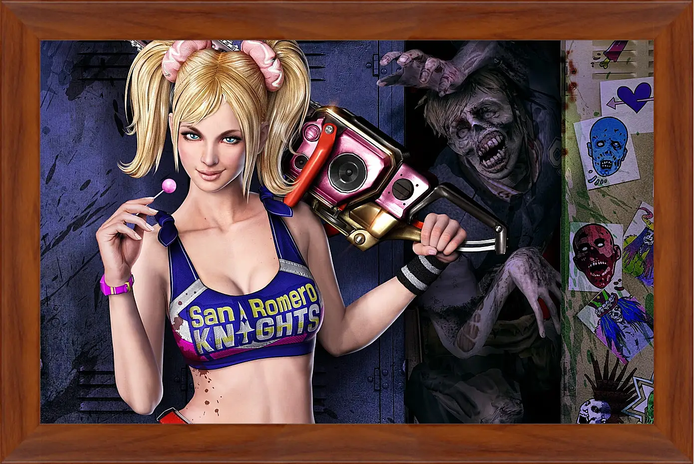 Картина в раме - Lollipop Chainsaw
