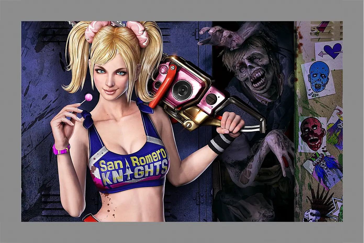 Картина в раме - Lollipop Chainsaw
