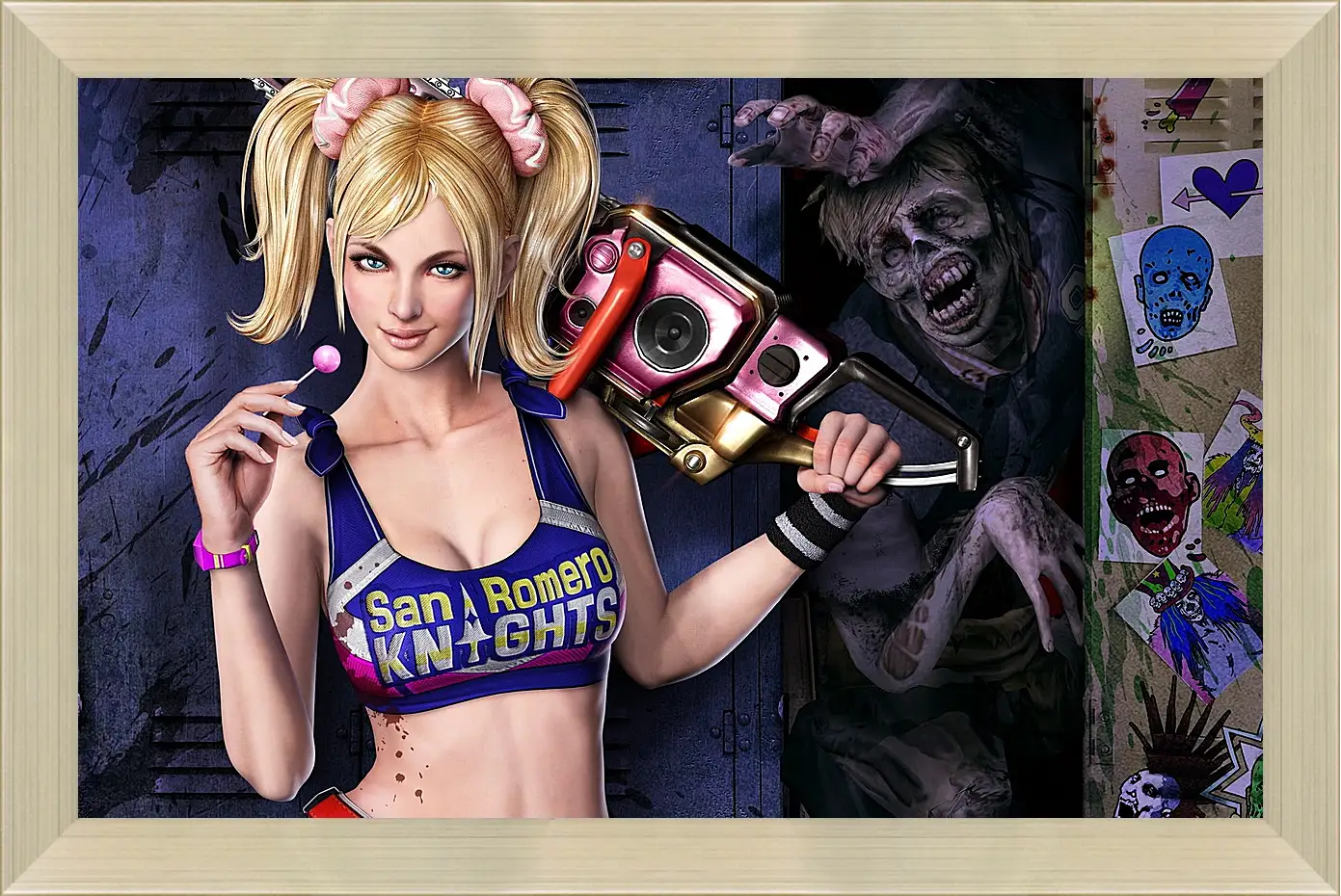 Картина в раме - Lollipop Chainsaw
