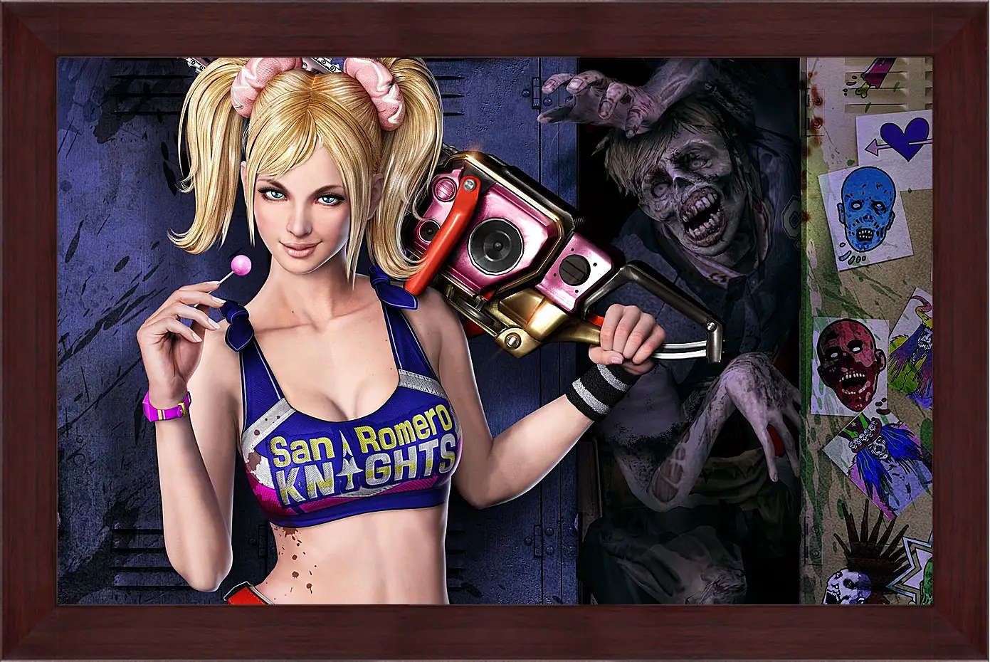 Картина в раме - Lollipop Chainsaw
