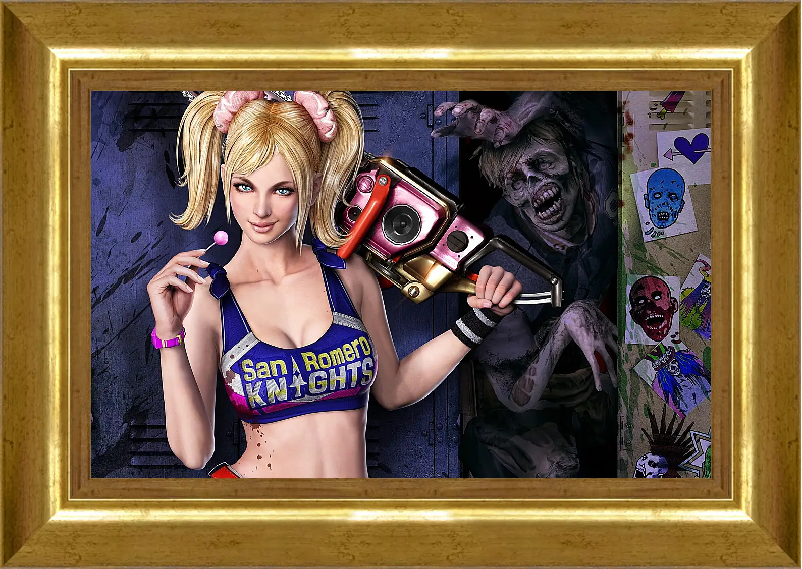 Картина в раме - Lollipop Chainsaw
