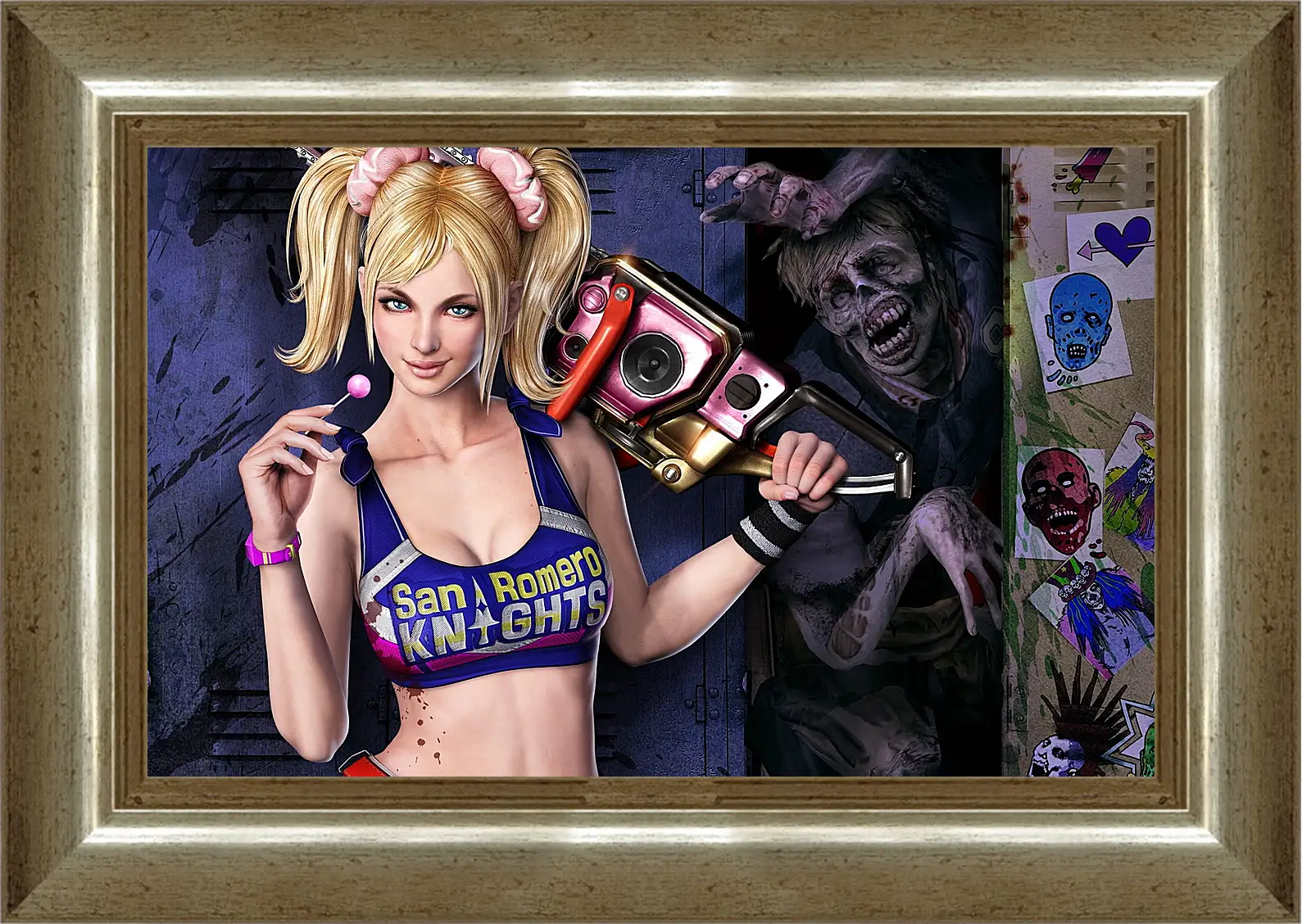 Картина в раме - Lollipop Chainsaw
