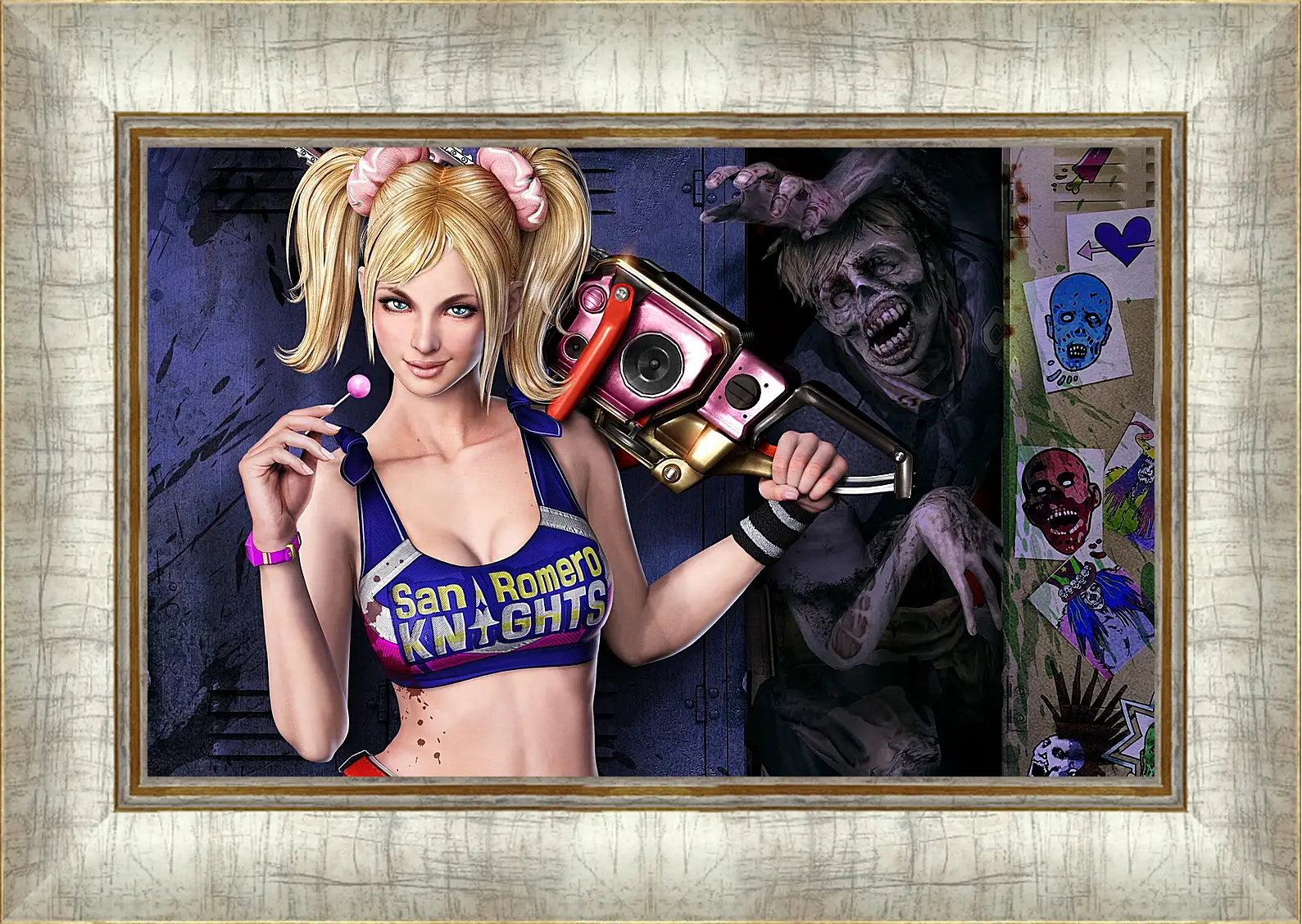 Картина в раме - Lollipop Chainsaw
