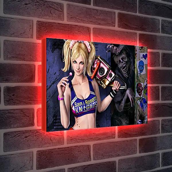 Лайтбокс световая панель - Lollipop Chainsaw
