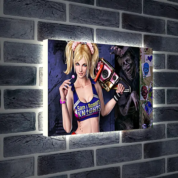 Лайтбокс световая панель - Lollipop Chainsaw
