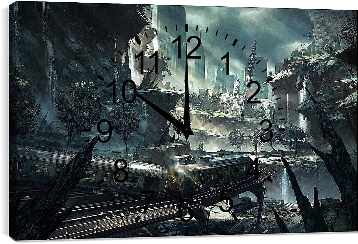 Часы картина - Crysis 2