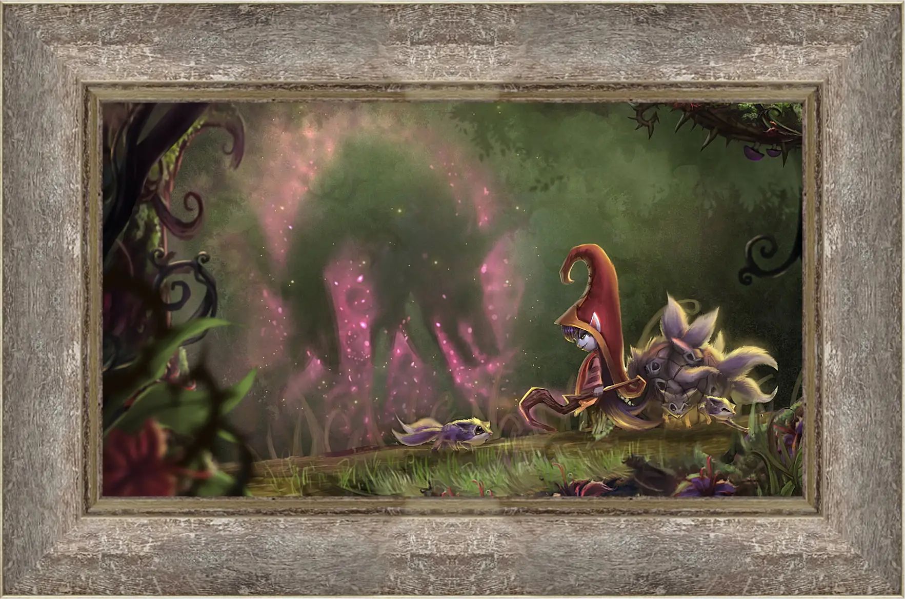 Картина в раме - League Of Legends
