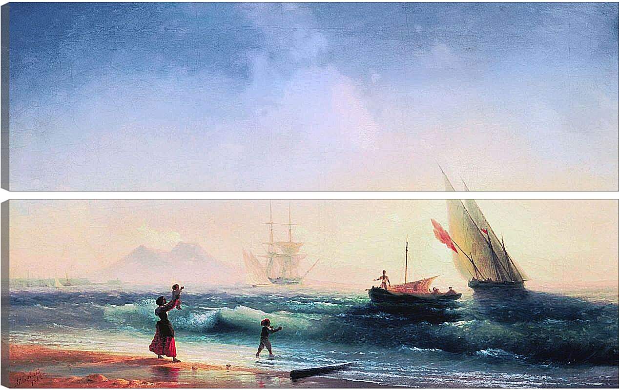 Модульная картина - Возвращение моряка (2). Иван Айвазовский.