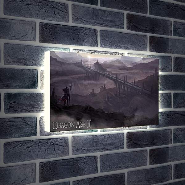 Лайтбокс световая панель - Dragon Age II
