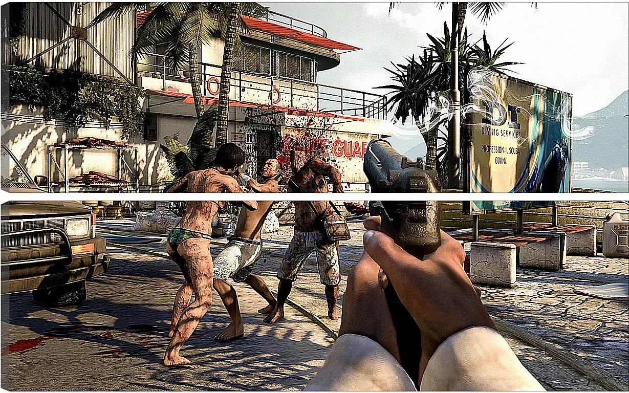 Модульная картина - Dead Island
