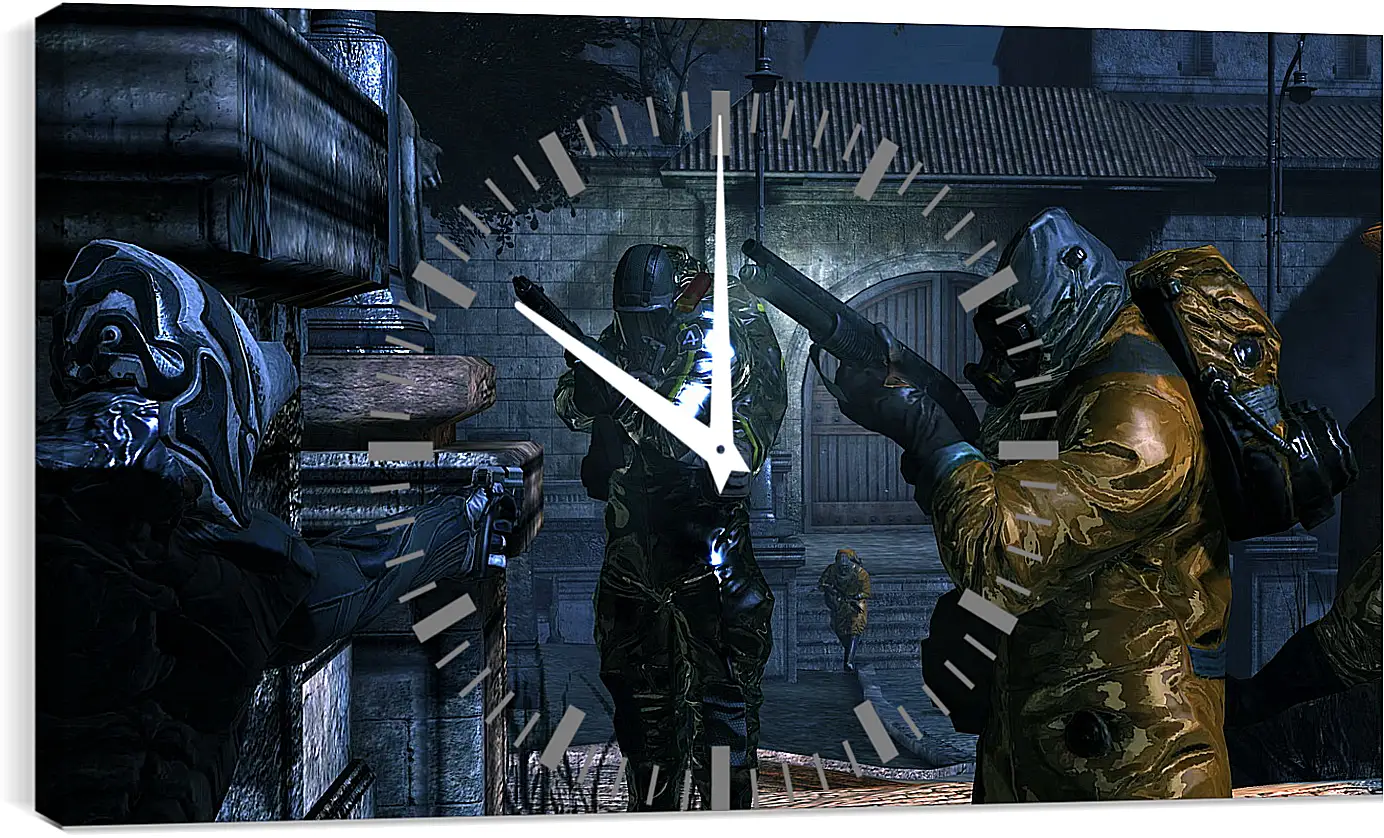 Часы картина - Dark Sector
