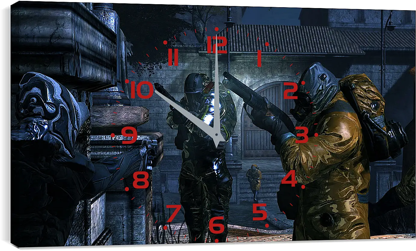 Часы картина - Dark Sector
