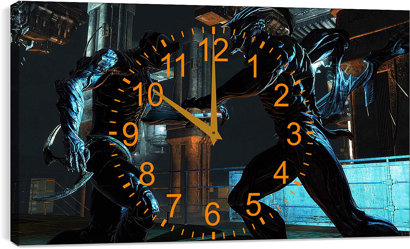 Часы картина - Dark Sector
