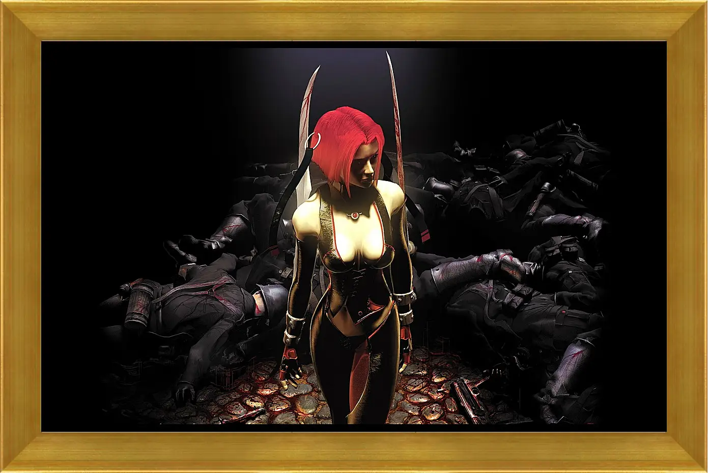 Картина в раме - BloodRayne 
