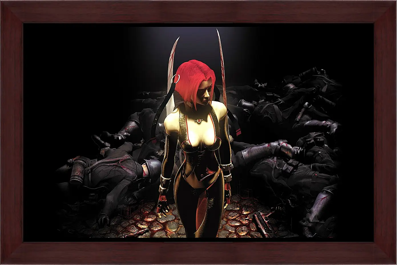 Картина в раме - BloodRayne 
