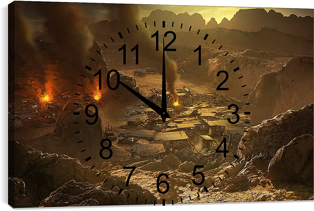 Часы картина - Red Faction: Armageddon
