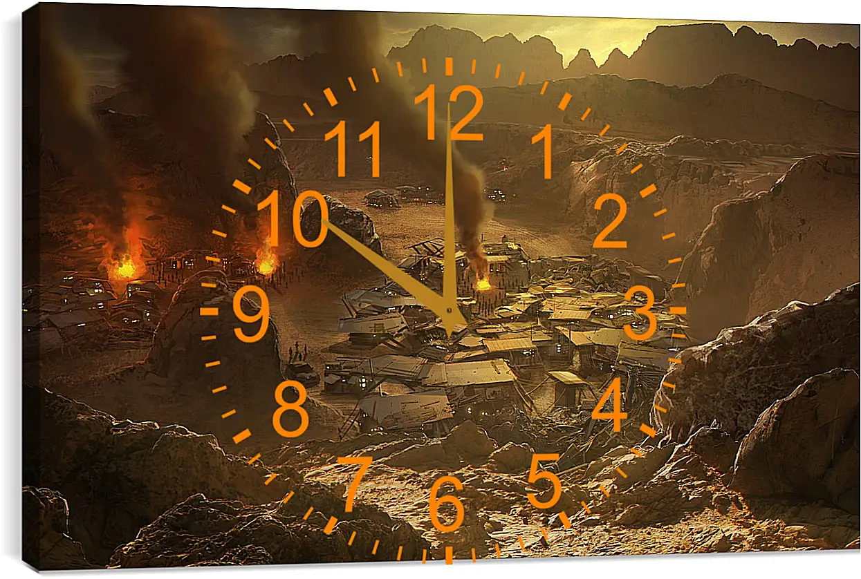 Часы картина - Red Faction: Armageddon
