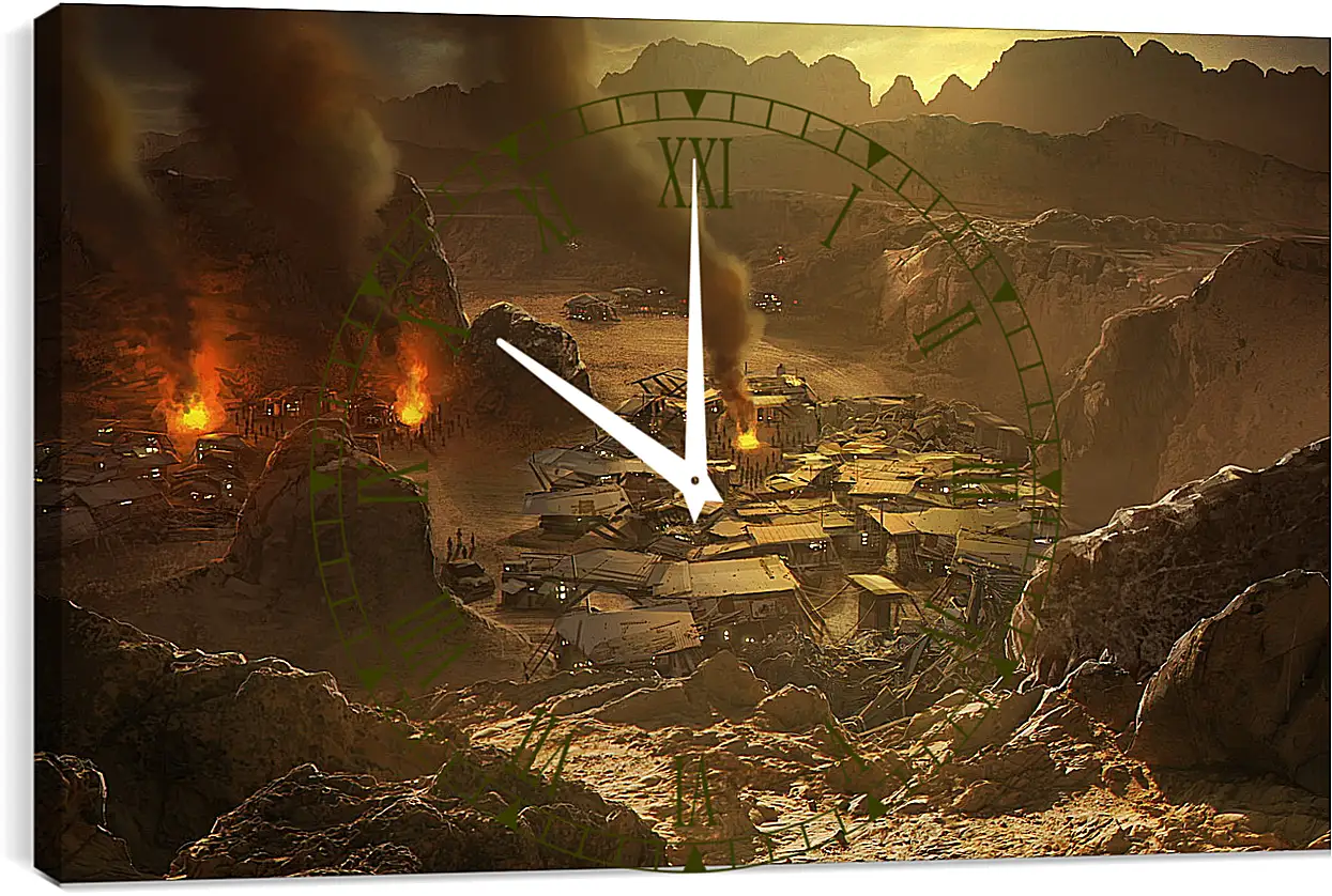 Часы картина - Red Faction: Armageddon
