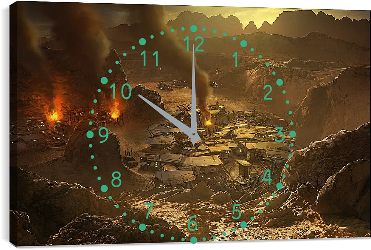 Часы картина - Red Faction: Armageddon
