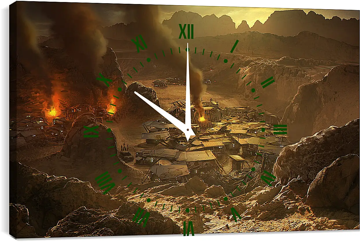 Часы картина - Red Faction: Armageddon
