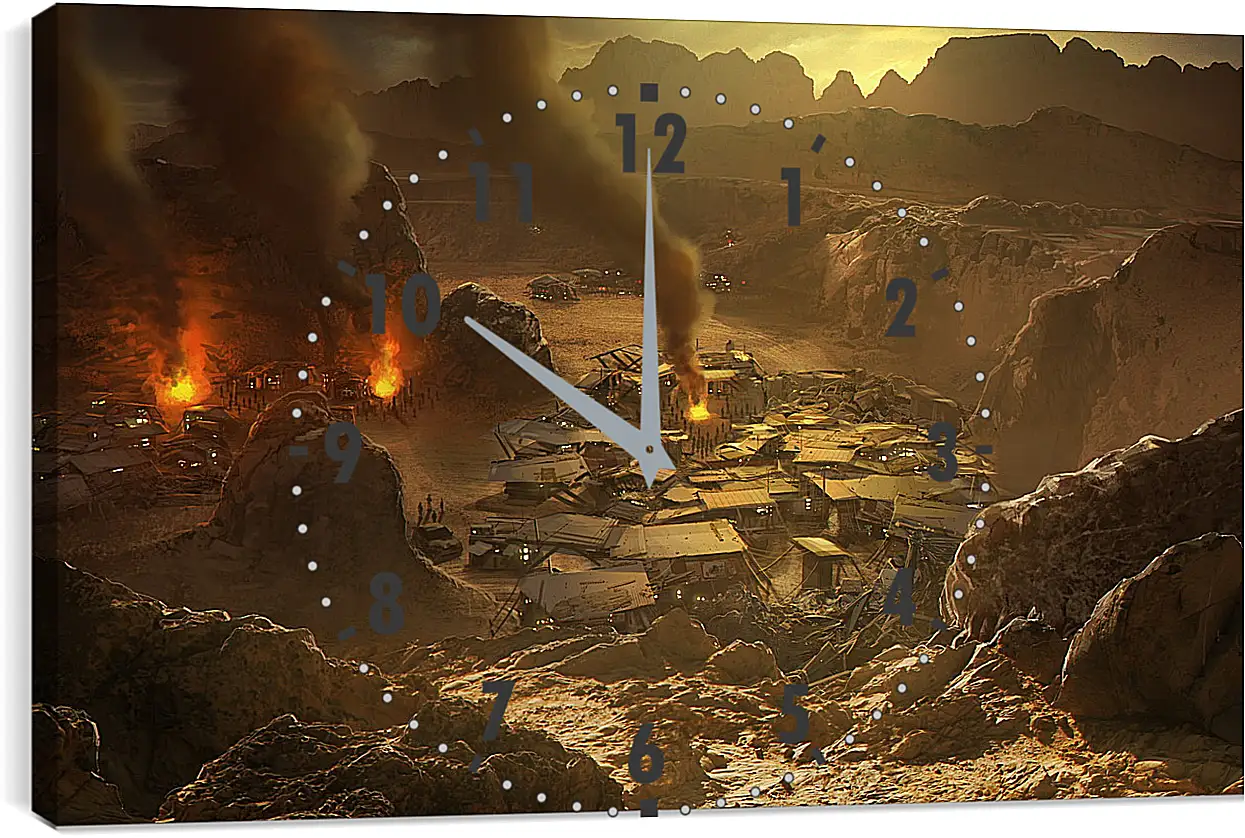 Часы картина - Red Faction: Armageddon
