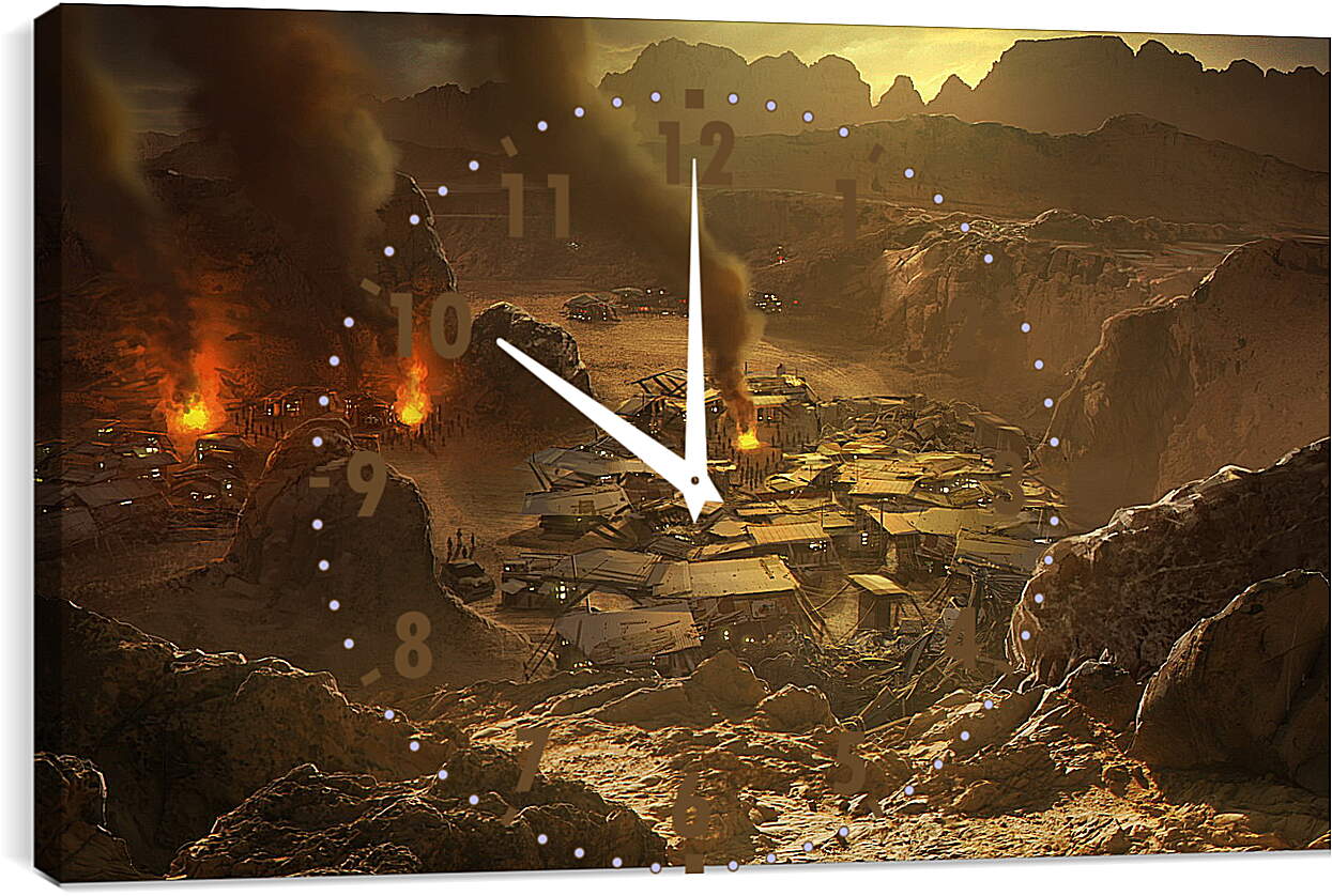 Часы картина - Red Faction: Armageddon
