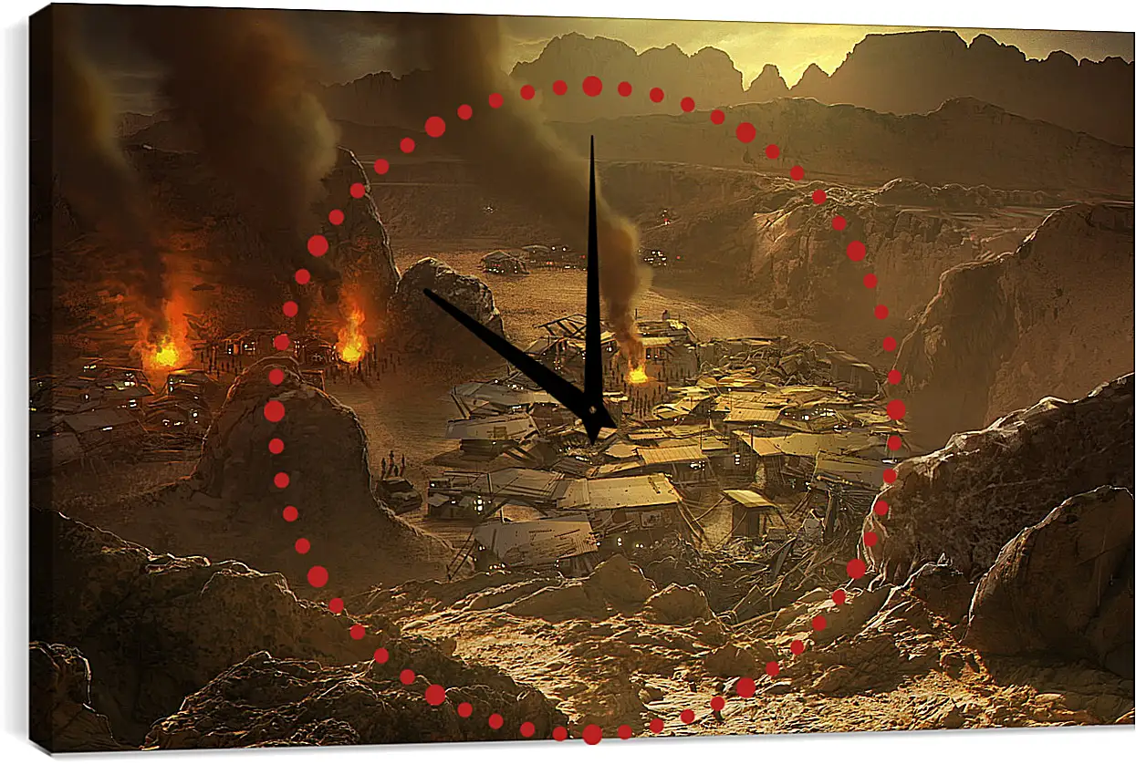 Часы картина - Red Faction: Armageddon
