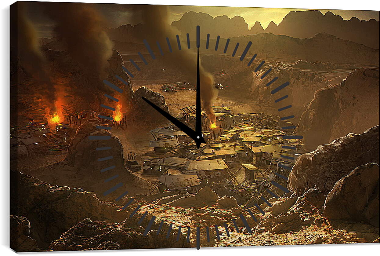 Часы картина - Red Faction: Armageddon
