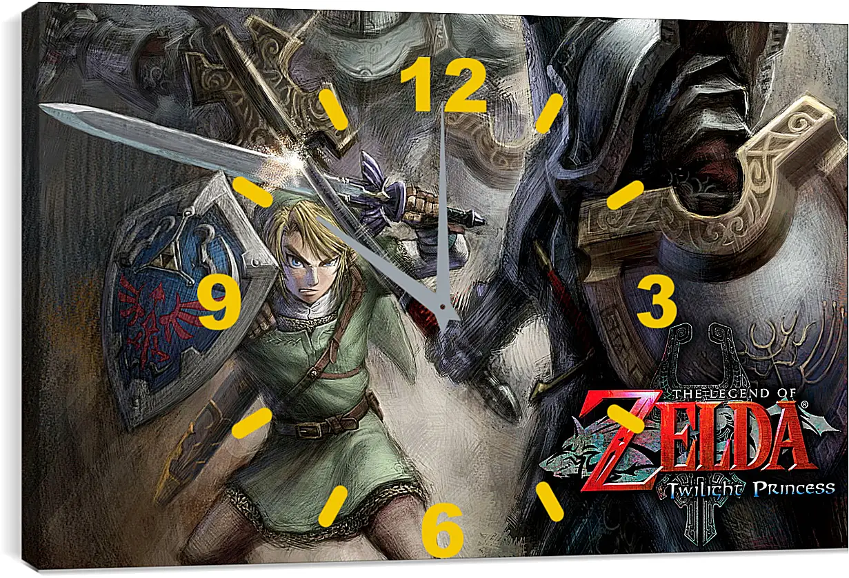 Часы картина - Zelda

