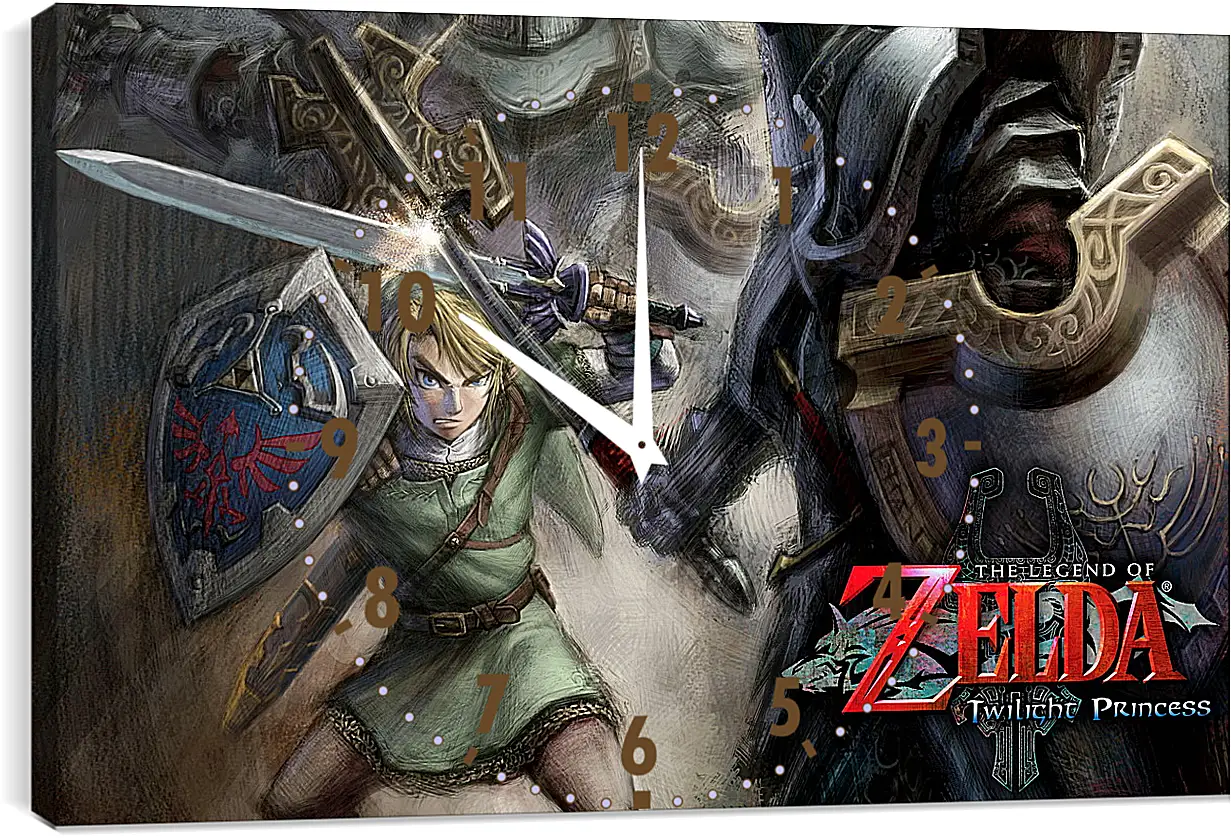 Часы картина - Zelda
