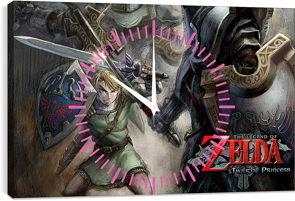 Часы картина - Zelda
