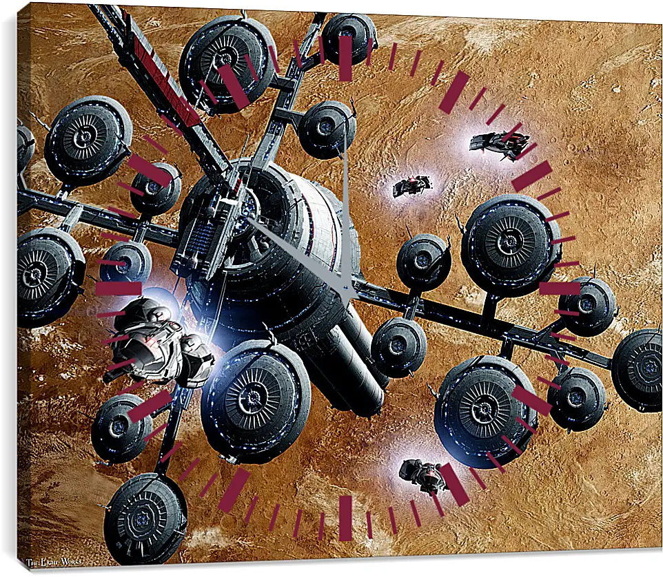 Часы картина - X3
