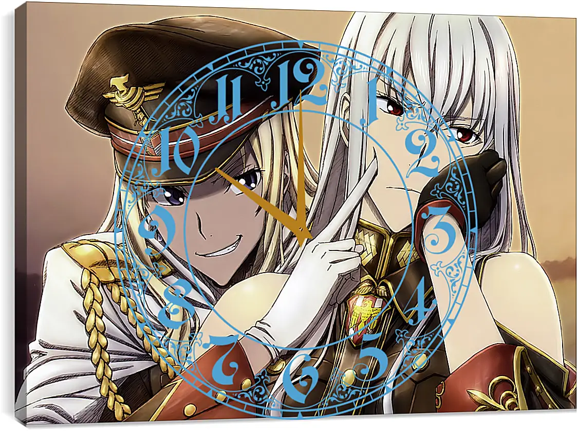 Часы картина - Valkyria Chronicles
