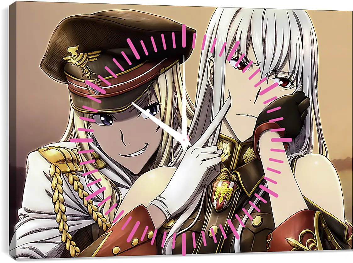 Часы картина - Valkyria Chronicles
