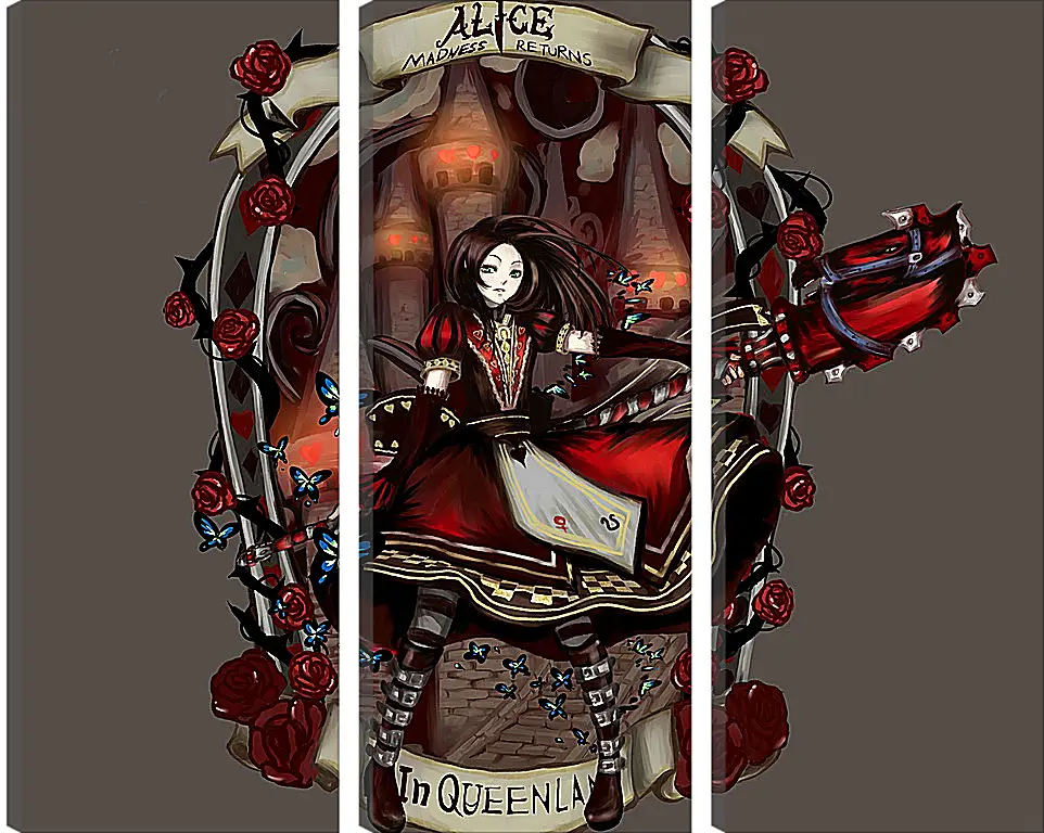 Модульная картина - Alice: Madness Returns
